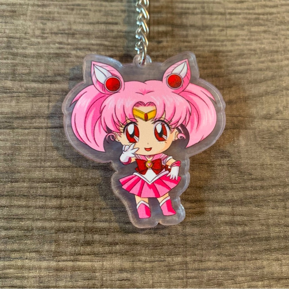 🍒🍒 Sailor Moon: Chibiusa Keychain Charm